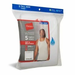 Big & Tall Hanes Ultimate® Cool Comfort® 5-Pack Tanks -Hanes Shop unnamed file 1000