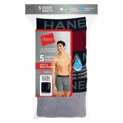 Men's Hanes Ultimate® 5-pack Exposed Waistband Boxer Briefs -Hanes Shop unnamed file 1033