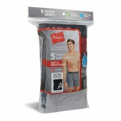 Men's Hanes Ultimate® 5-pack Exposed Waistband Boxer Briefs -Hanes Shop unnamed file 1034