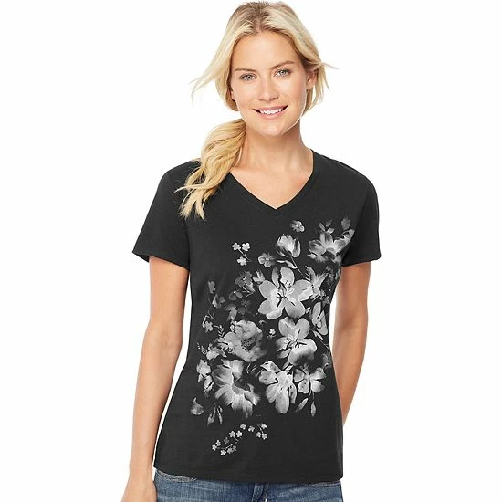 Women's Hanes® Graphic Tee Butterfly Salty Purple Women's Hanes® Graphic Tee Butterfly Salty Purple -Hanes Shop unnamed file 1101