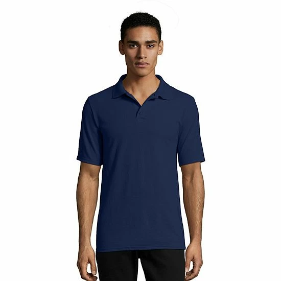 Men's Hanes® X-Temp Fresh IQ Pique Polo Deep Forest Men's Hanes® X-Temp Fresh IQ Pique Polo Deep Forest -Hanes Shop unnamed file 1119