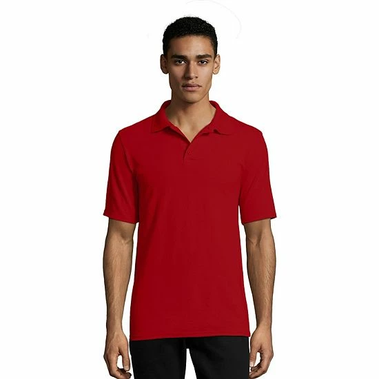 Men's Hanes® X-Temp Fresh IQ Pique Polo Deep Forest Men's Hanes® X-Temp Fresh IQ Pique Polo Deep Forest -Hanes Shop unnamed file 1120