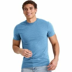 Men's Hanes Originals Tri-blend Tee Mint Green Heather -Hanes Shop unnamed file 1158
