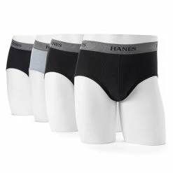 Big & Tall Hanes Ultimate® 4-pack Tagless Stretch Briefs