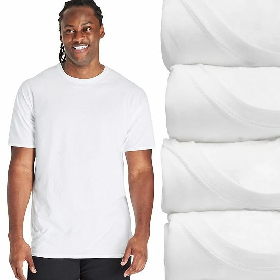 Big & Tall Hanes Ultimate® FreshIQ® Crewneck 4-Pack Tees Big & Tall Hanes Ultimate® FreshIQ® Crewneck 4-Pack Tees -Hanes Shop unnamed file 1171