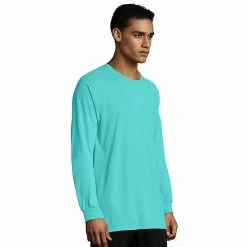 Men's Hanes® ComfortWash Garment-Dyed Tee Horizon Orange -Hanes Shop unnamed file 1176