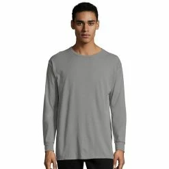 Men's Hanes® ComfortWash Garment-Dyed Tee Horizon Orange -Hanes Shop unnamed file 1179