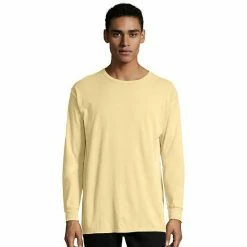 Men's Hanes® ComfortWash Garment-Dyed Tee Horizon Orange -Hanes Shop unnamed file 1180