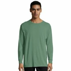 Men's Hanes® ComfortWash Garment-Dyed Tee Horizon Orange -Hanes Shop unnamed file 1181