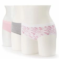 Women's Hanes Ultimate® 3-pack ComfortBlend Stretch X-Temp Hipsters 41XTSA Patrol Red Asst -Hanes Shop unnamed file 1203