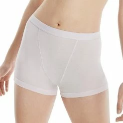 Women's Hanes® Authentic Boxer Brief Boyshort Panty 48HAC1 Earthen Tan