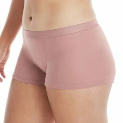 Women's Hanes® Authentic Boxer Brief Boyshort Panty 48HAC1 Earthen Tan 2 Women's Hanes® Authentic Boxer Brief Boyshort Panty 48HAC1 Earthen Tan -Hanes Shop unnamed file 1240