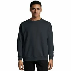 Men's Hanes® EcoSmart Fleece Sweatshirt Deep Forest