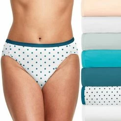 Women's Hanes Ultimate® 6+1 Bonus Pack Cotton High-Cut Panty Set 43H7CC Aqoi Light Buff -Hanes Shop unnamed file 1265