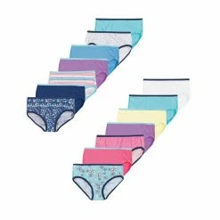Girls Hanes Ultimate® 14-Pack Cotton Brief Panties Multi 3 Girls Hanes Ultimate® 14-Pack Cotton Brief Panties Multi -Hanes Shop unnamed file 1294