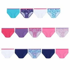 Girls Hanes Ultimate® 14-Pack Cotton Brief Panties Multi 4 Girls Hanes Ultimate® 14-Pack Cotton Brief Panties Multi -Hanes Shop unnamed file 1295