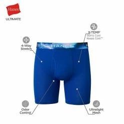 Men's Hanes Ultimate® 4-pack X-Temp Air Mesh Longer-Leg Boxer Briefs 4 Men's Hanes Ultimate® 4-pack X-Temp Air Mesh Longer-Leg Boxer Briefs -Hanes Shop unnamed file 1311