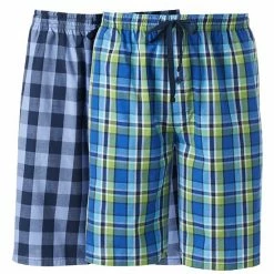Men's Hanes® Classics 2-pack Plaid Woven Jams Sleep Shorts Gray Red -Hanes Shop unnamed file 1315