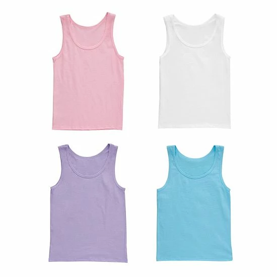 Girls Hanes Ultimate® 4-Pack Pure Comfort® Tanks Girls Hanes Ultimate® 4-Pack Pure Comfort® Tanks -Hanes Shop unnamed file 1321