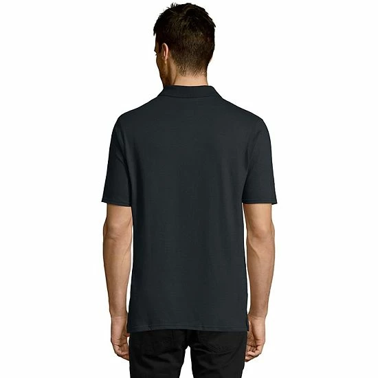 Men's Hanes® X-temp Jersey Polo Black Men's Hanes® X-temp Jersey Polo Black -Hanes Shop unnamed file 1325
