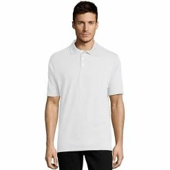 Men's Hanes® X-temp Jersey Polo Black 5 Men's Hanes® X-temp Jersey Polo Black -Hanes Shop unnamed file 1329