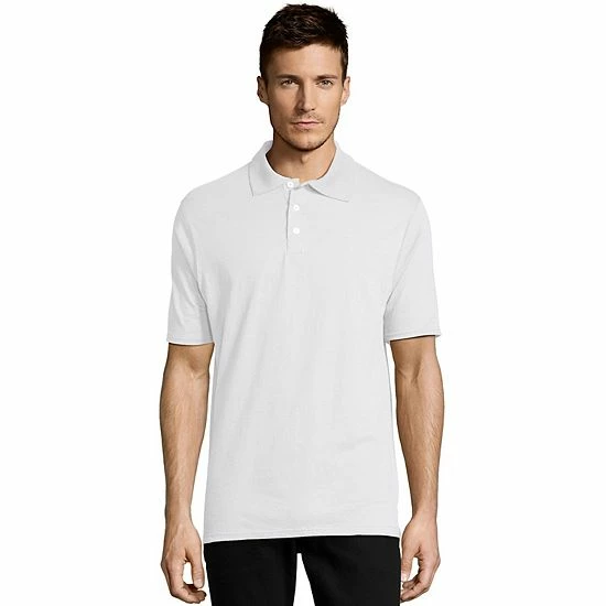 Men's Hanes® X-temp Jersey Polo Black Men's Hanes® X-temp Jersey Polo Black -Hanes Shop unnamed file 1329