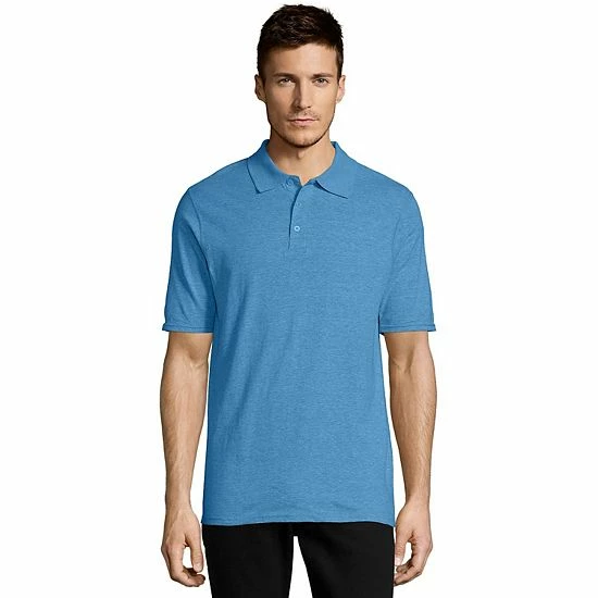 Men's Hanes® X-temp Jersey Polo Black Men's Hanes® X-temp Jersey Polo Black -Hanes Shop unnamed file 1332