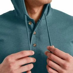 Men's Hanes Originals Tri-Blend Jersey Pullover Hoodie Red River Clay Heather -Hanes Shop unnamed file 1387