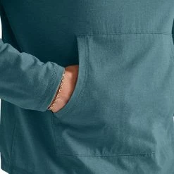 Men's Hanes Originals Tri-Blend Jersey Pullover Hoodie Red River Clay Heather -Hanes Shop unnamed file 1388