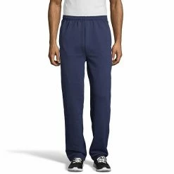Men's Hanes® EcoSmart Fleece Sweatpants Navy -Hanes Shop unnamed file 14