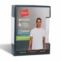 Men's Hanes Ultimate® 4-Pack X-Temp™ Mesh Crewneck Tees -Hanes Shop unnamed file 1400