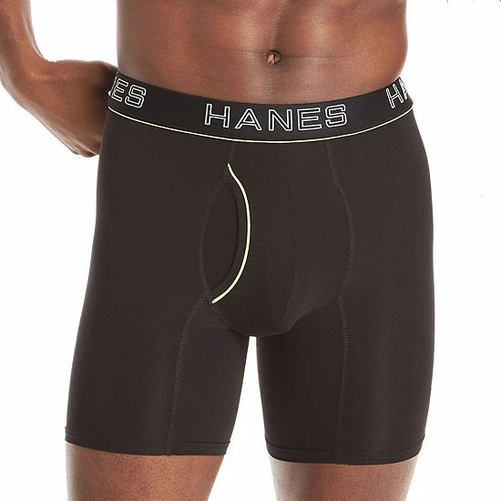 Men's Hanes Ultimate® ComfortFlex Fit 4-Pack Boxer Briefs Black Gray Men's Hanes Ultimate® ComfortFlex Fit 4-Pack Boxer Briefs Black Gray -Hanes Shop unnamed file 1423