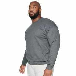 Big & Tall Hanes® EcoSmart Fleece Sweatshirt Deep Royal