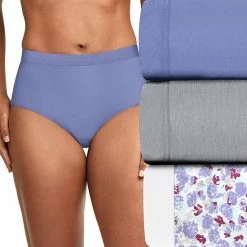 Women's Hanes Ultimate® 3-pack ComfortBlend Stretch X-Temp Briefs 40XTSA Fleur Burst Asst 16 Women's Hanes Ultimate® 3-pack ComfortBlend Stretch X-Temp Briefs 40XTSA Fleur Burst Asst -Hanes Shop unnamed file 1505