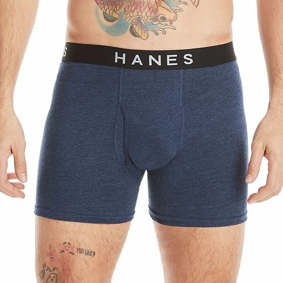 Men's Hanes® 4-pack ComfortBlend Fresh IQ Boxer Briefs 2 Men's Hanes® 4-pack ComfortBlend Fresh IQ Boxer Briefs - Image 2