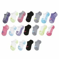 Girls 4-16 Hanes Ultimate® 14-pack + 4 Bonus Cool Comfort® No-Show Socks