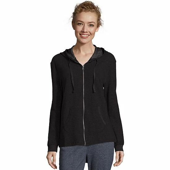 Women's Hanes® French Terry Zip-Up Hoodie Ebony Women's Hanes® French Terry Zip-Up Hoodie Ebony -Hanes Shop unnamed file 1536