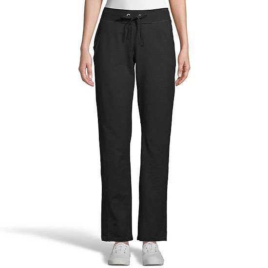 Women's Hanes® Pocket French Terry Pants Navy 6 Women's Hanes® Pocket French Terry Pants Navy - Image 6