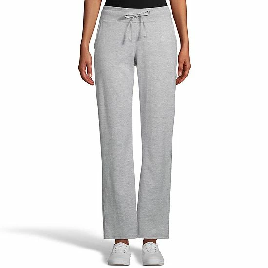 Women's Hanes® Pocket French Terry Pants Navy 7 Women's Hanes® Pocket French Terry Pants Navy - Image 7