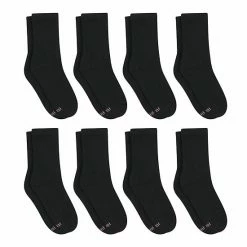 Women's Hanes Ultimate® Cool Comfort® 8-Pack Cushioned Crew Socks Black 2 Women's Hanes Ultimate® Cool Comfort® 8-Pack Cushioned Crew Socks Black -Hanes Shop unnamed file 158