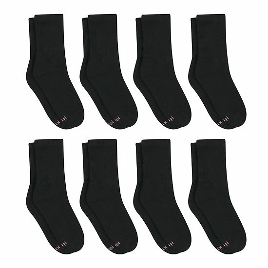 Women's Hanes Ultimate® Cool Comfort® 8-Pack Cushioned Crew Socks Black Women's Hanes Ultimate® Cool Comfort® 8-Pack Cushioned Crew Socks Black -Hanes Shop unnamed file 158