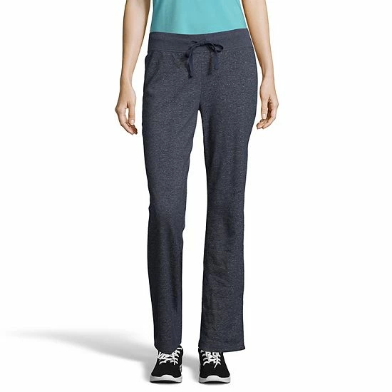 Women's Hanes® Drawcord French Terry Pants Navy Heather Women's Hanes® Drawcord French Terry Pants Navy Heather -Hanes Shop unnamed file 1587