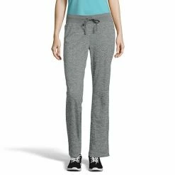 Women's Hanes® Drawcord French Terry Pants Navy Heather 2 Women's Hanes® Drawcord French Terry Pants Navy Heather -Hanes Shop unnamed file 1589