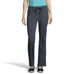 Women's Hanes® Drawcord French Terry Pants Navy Heather 5 Women's Hanes® Drawcord French Terry Pants Navy Heather -Hanes Shop unnamed file 1592