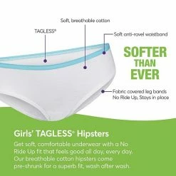Girls Hanes Ultimate® 14-Pack Cotton Hipster Panties Multi Color -Hanes Shop unnamed file 1677