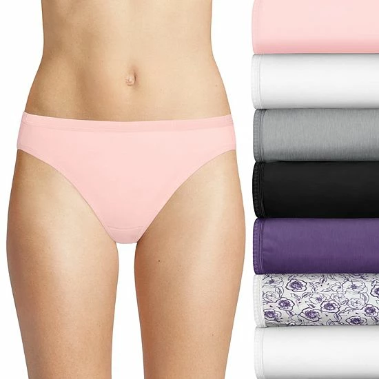 Women's Hanes Ultimate® 7-Pack Breathable Cotton Bikini Panty 42H7EC Nude Asst Women's Hanes Ultimate® 7-Pack Breathable Cotton Bikini Panty 42H7EC Nude Asst -Hanes Shop unnamed file 1690