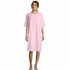 Women's Hanes® Wear-Around Lounge Shirt Pale Pink -Hanes Shop unnamed file 1730