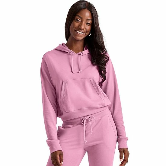 Women's Hanes® Cropped Fleece Hoodie Concrete Pe Heather Women's Hanes® Cropped Fleece Hoodie Concrete Pe Heather -Hanes Shop unnamed file 1749