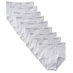Men's Hanes® Classics 7-pack + 2 Bonus Full-Cut White Briefs