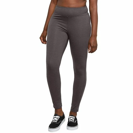 Women's Hanes® Stretch Jersey Leggings Black 7 Women's Hanes® Stretch Jersey Leggings Black - Image 7
